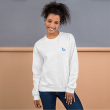 Load image into Gallery viewer, blubolt Sweatshirt - White