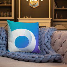 Load image into Gallery viewer, blubolt Premium Pillow - Blue Gradient
